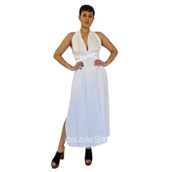 Βαμβακερό φόρεμα με τιράντα που δένει πολυμορφικά